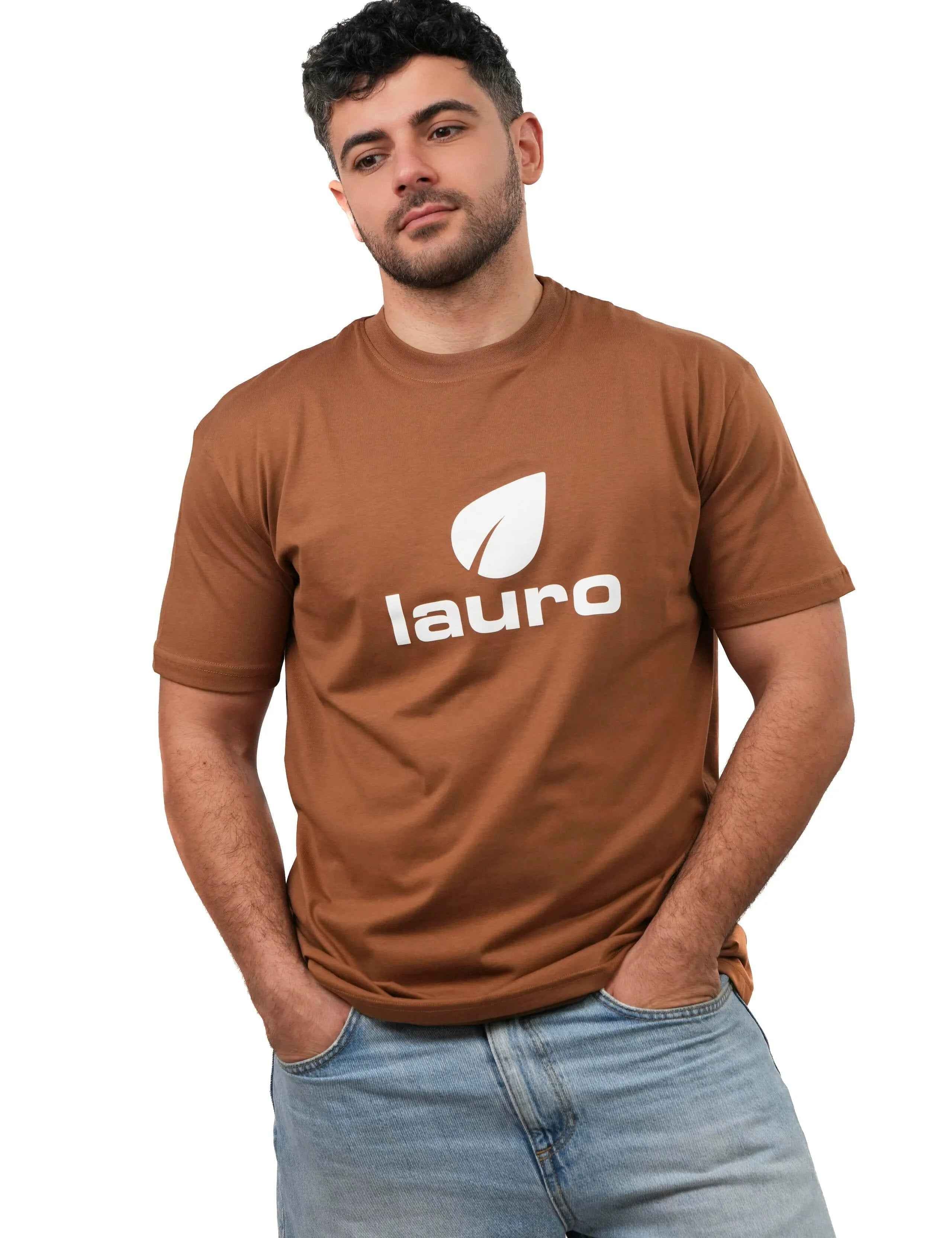 T-shirt Uomo Oversize Comfort 100% Cotone 180 GSM – LS-LU2602 - Lauro Sport